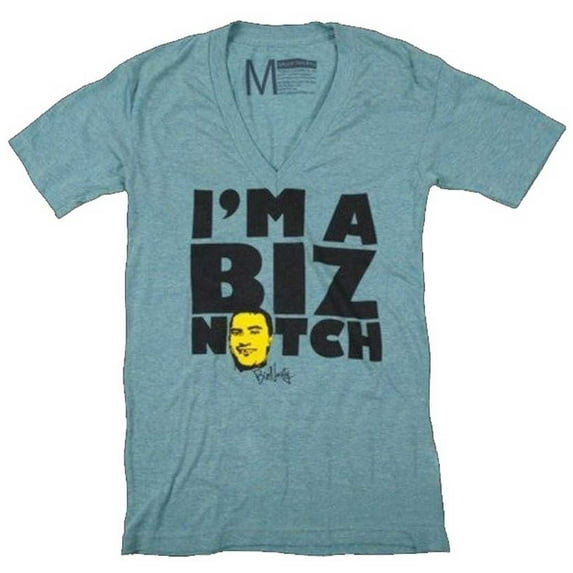 Sauce Hockey Women's Graphic Short Sleeve V-Neck T-Shirt F11BZ1014 (M)