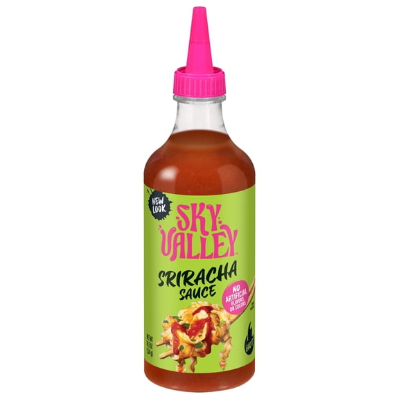 OrganicVille Sky Valley Sriracha Sauce, 18.5 Fluid Ounce - 1-Pack