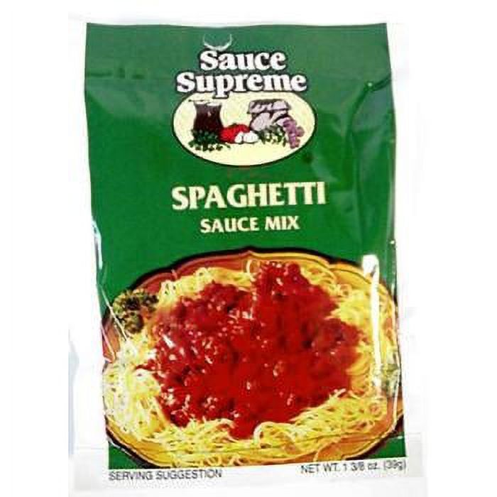 Sauce Supreme Spaghetti Sauce Mix Case Pack 48