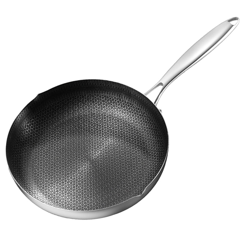 Saucepans for Induction Hobs Stainless Steel Frying Cookware Single
