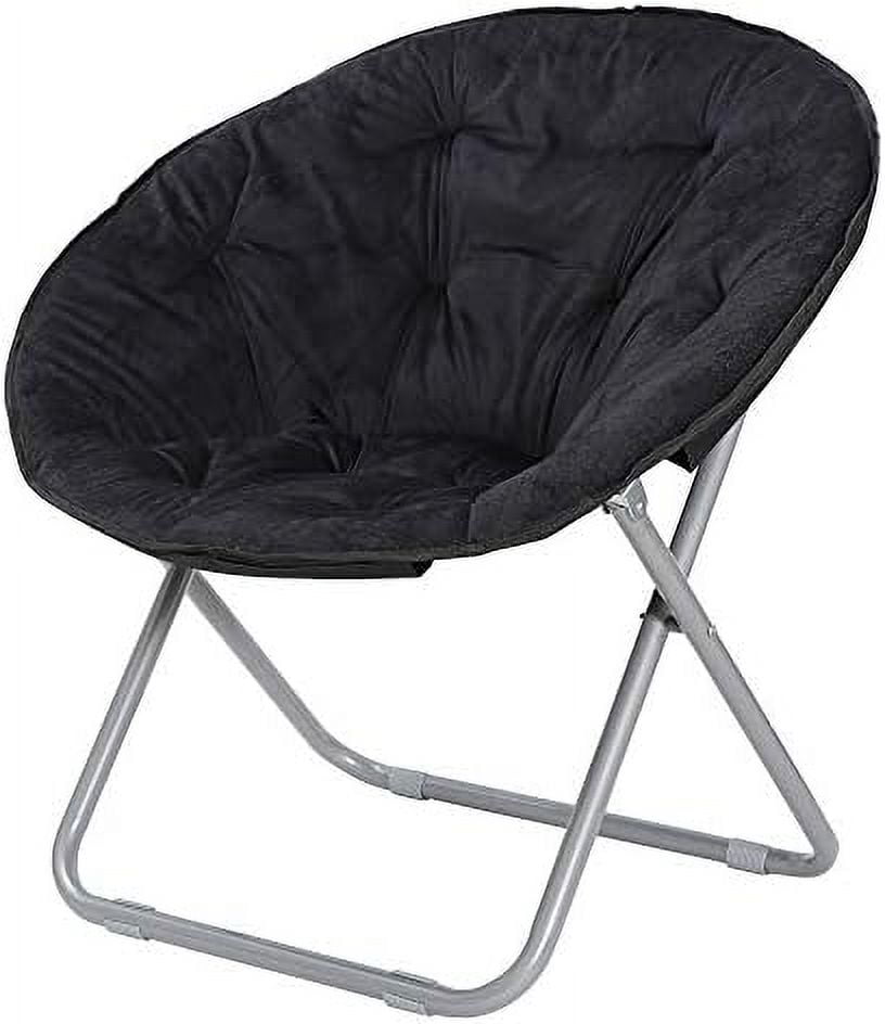Saucer Folding Chair, Moon Chair Soft Lounge Chair For Lounging