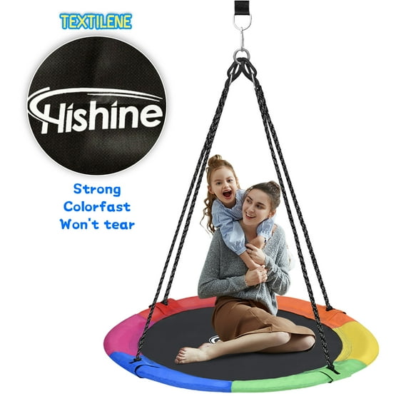 PRINIC Sturdy Circular Steel Frame Saucer Tree, 43 in, Steel Multicolor