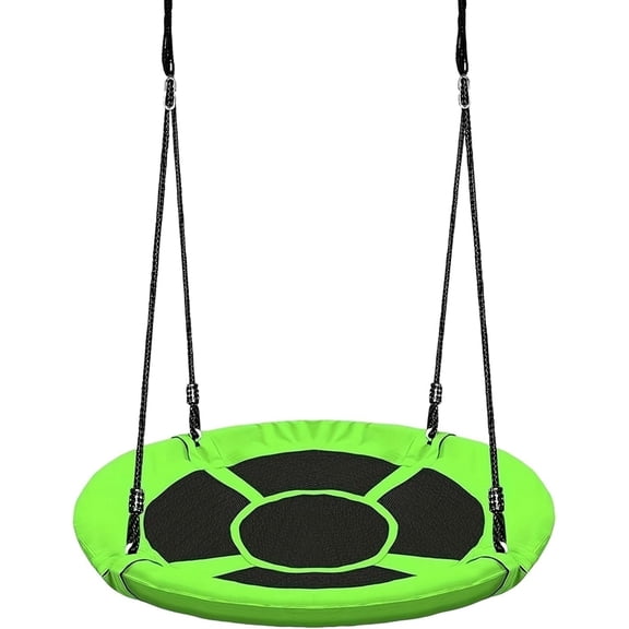Saucer Tree Swing for Kids with Adjustable Straps 200LBS Weight Capacity