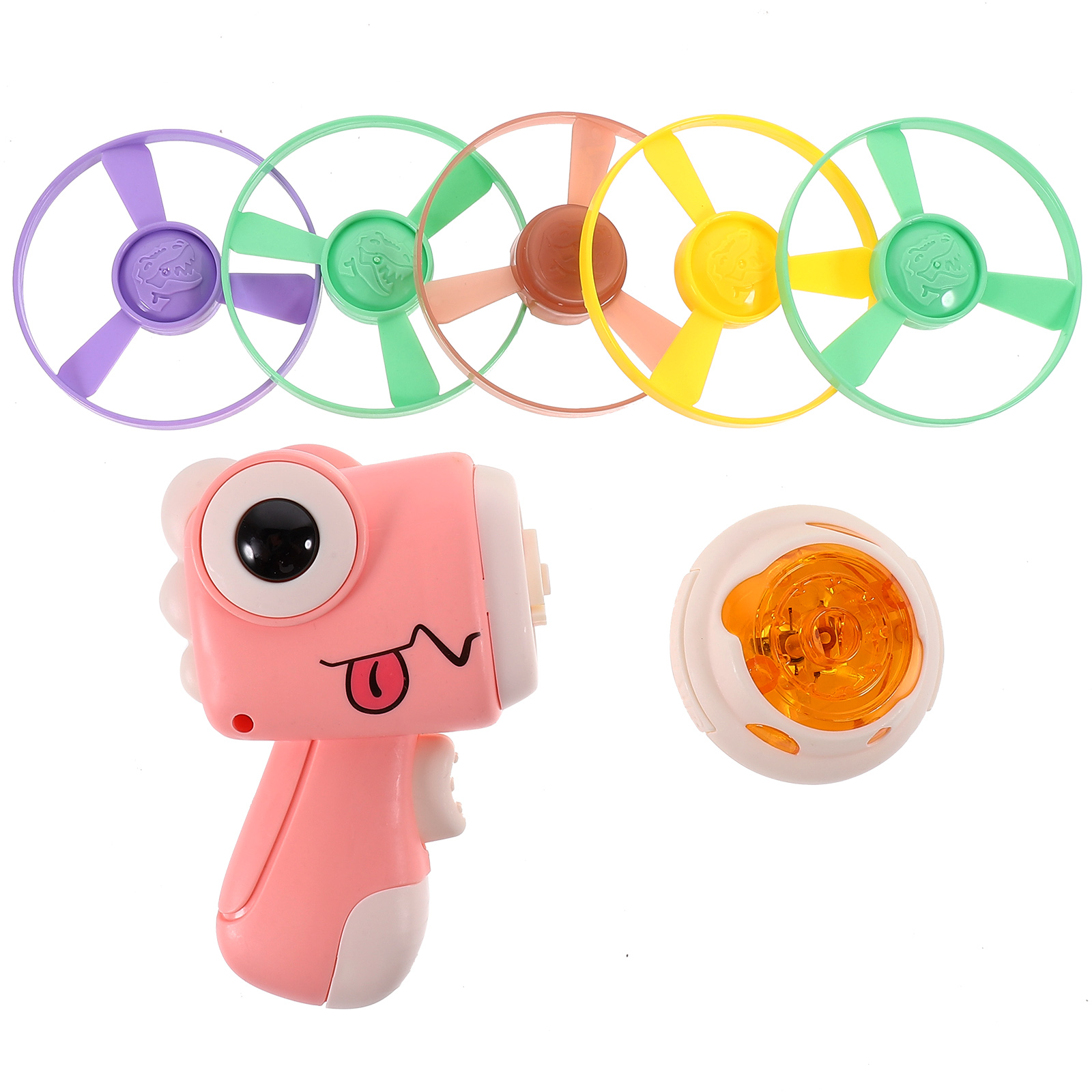 Saucers Flying Toy Discs Launcher Cat Childrens Toys Children’s