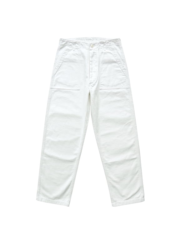 Saucezhan OG107 Fatigue Pants for U.S. Army Vietnam War Men's Baker Pants Satin Cotton Loose Fit