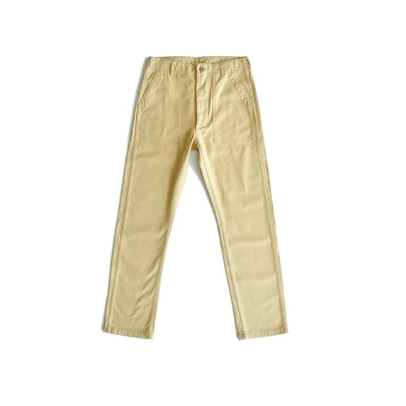 Saucezhan OG107 Fatigue Pants for U.S. Army Vietnam War Men's Baker Pants Satin Cotton Regular Fit