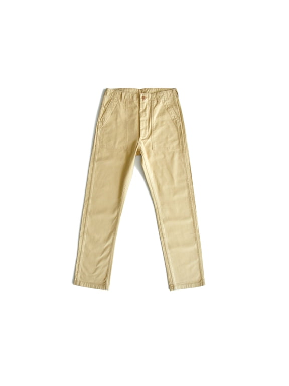 Saucezhan OG107 Fatigue Pants for U.S. Army Vietnam War Men's Baker Pants Satin Cotton Regular Fit