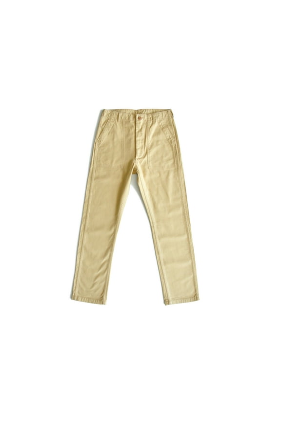 Saucezhan OG107 Fatigue Pants for U.S. Army Vietnam War Men's Baker Pants Satin Cotton Regular Fit