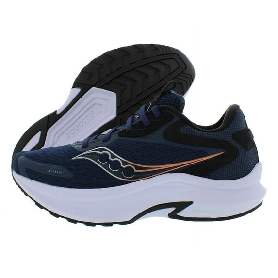 Saucony Axon 2 Womens Shoes Size 9.5, Color: Navy/Silver