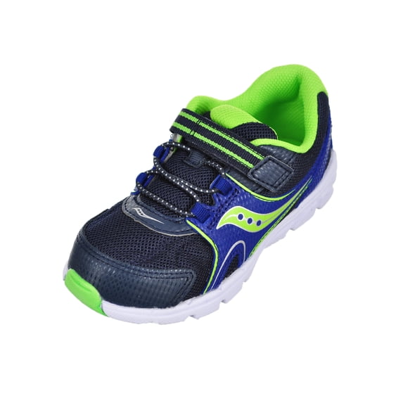 Saucony Boys' Sneakers (Sizes 6 - 10) - navy/lime, 7 toddler