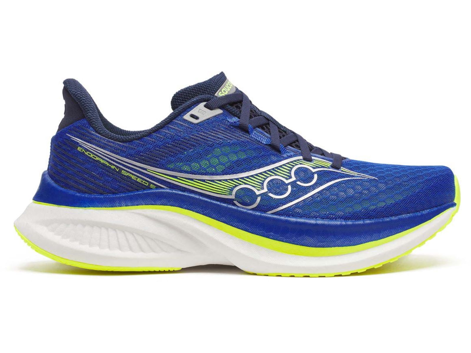 Saucony Endorphin Speed 2 Royal Blue Black Running Shoes Men\'s Size 12.5 Cut in half: Saucony Endorphin Speed 2 Review | RunRepeat main image 2