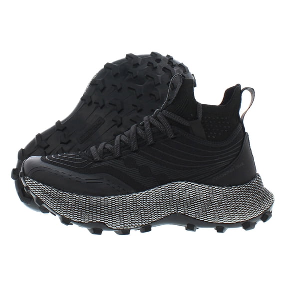 Saucony Endorphin Trail Mid Womens Shoes Size 11.5, Color: Black/Gravel