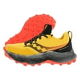 thumbnail image 1 of Saucony Endorphin Trail Womens Shoes Size 12, Color: Vizigld/Vizired, 1 of 4