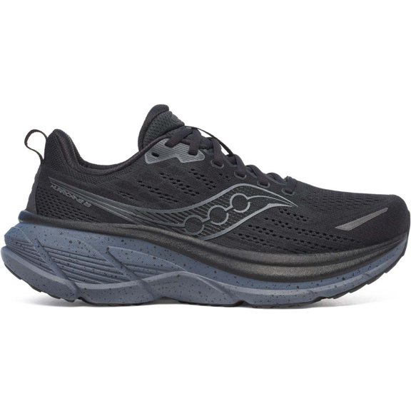 Saucony Hurricane 25 - Men's, Black/Shadow, 12
