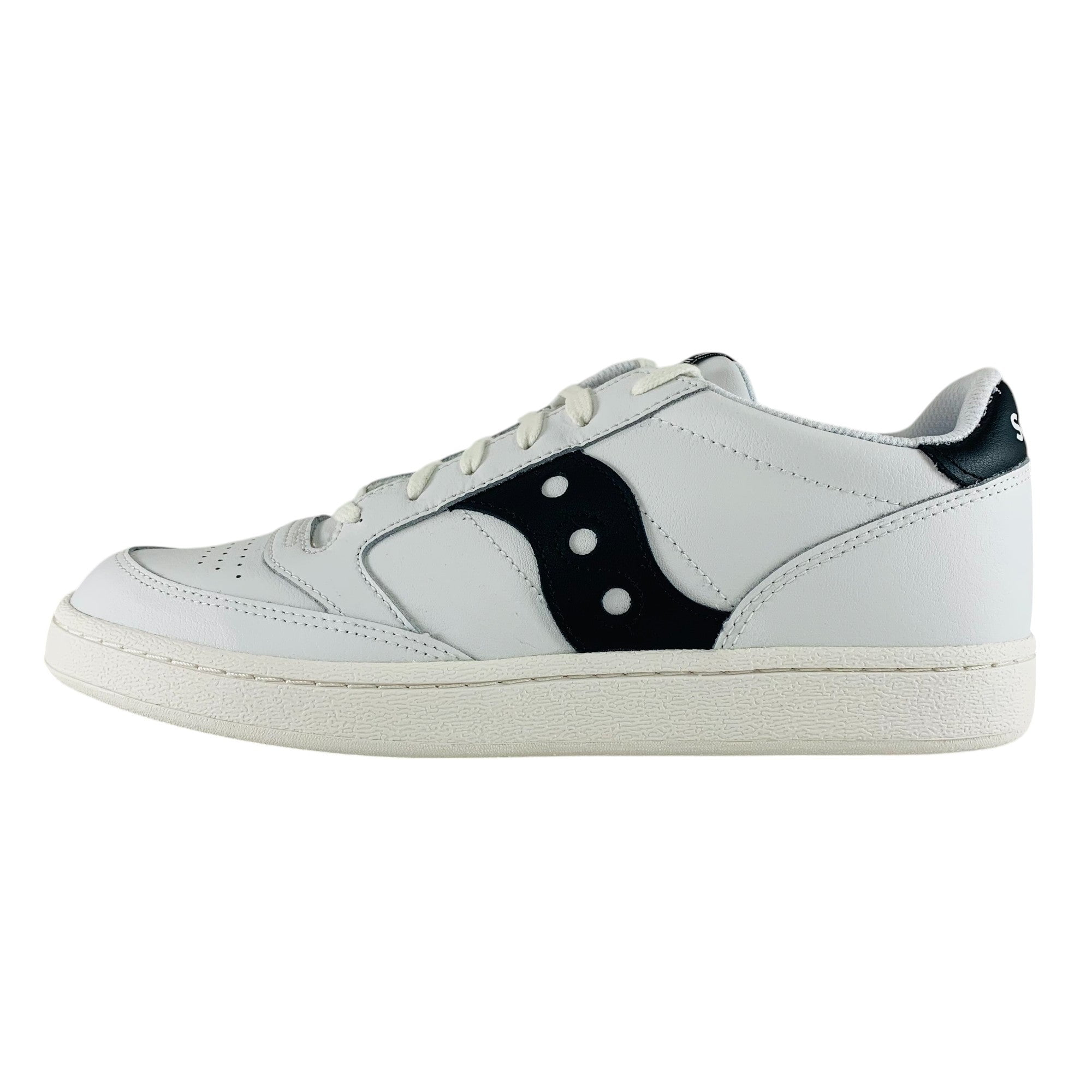 Saucony Jazz Court PU White Black Men display picture 2