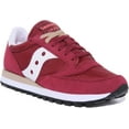 thumbnail image 1 of Saucony Jazz Original Men's Lace Up Suede Nylon Sneakers In Maroon Size 9, 1 of 6