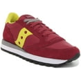 thumbnail image 1 of Saucony Jazz Original Women's Lace Up Suede Nylon Sneakers In Wine Size 9.5, 1 of 6