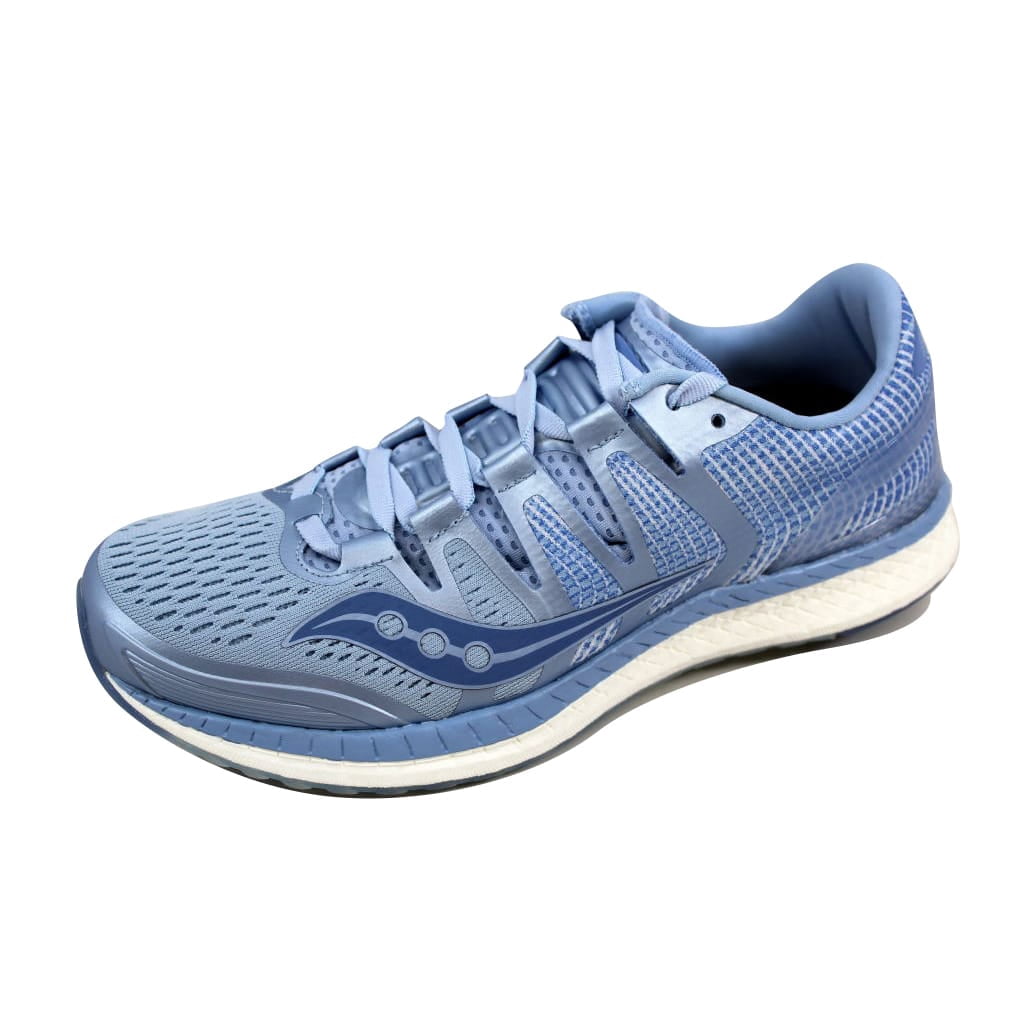 Saucony Liberty ISO Donna – Scarpe Running Blu/grigio – Suola EVERUN – Tomaia In Rete – Taglia 40 EU