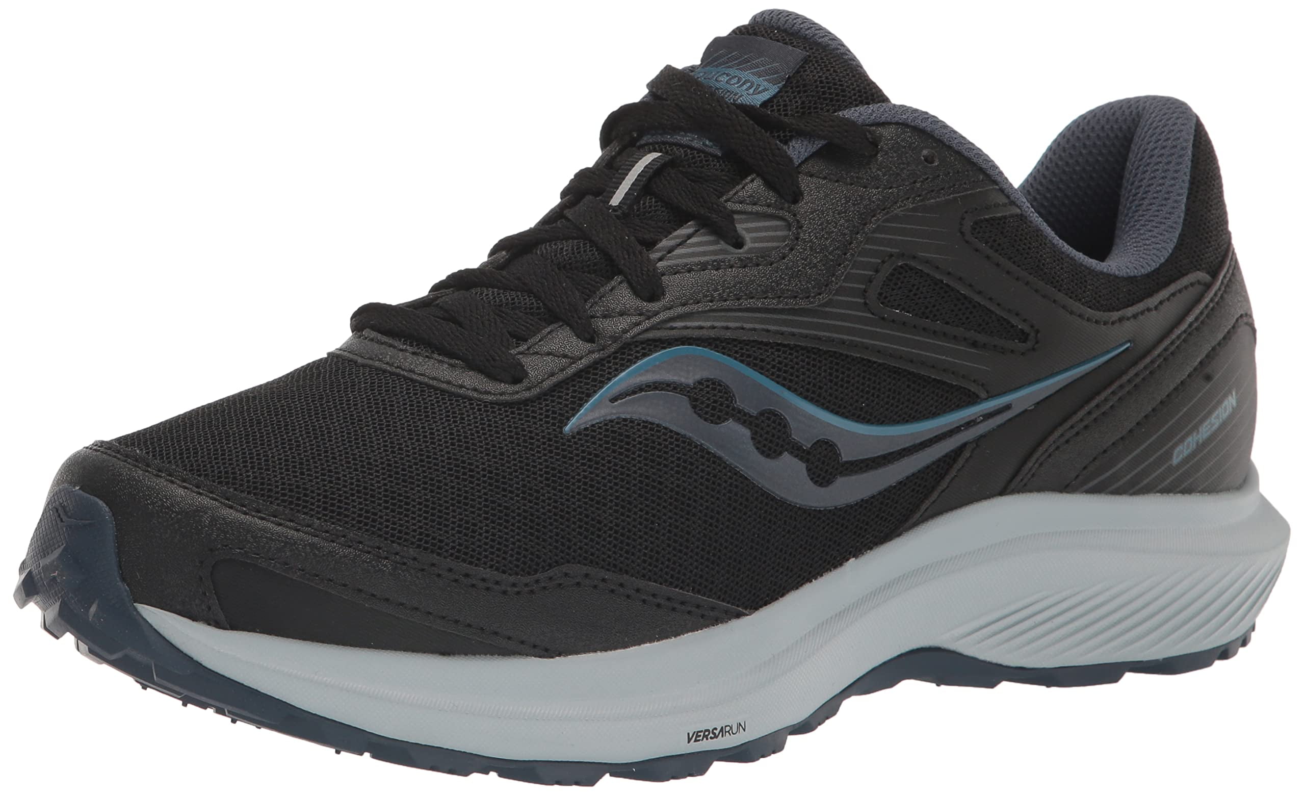 Saucony Mens 13W Running Shoes Black‎ Cohesion 13 Athletic Cushioned Lightweight Amazon.com | Saucony Men main image 2