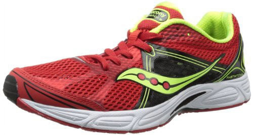 Saucony Men s Fastwitch 6 Running Shoe Red Black Citron 11 M US