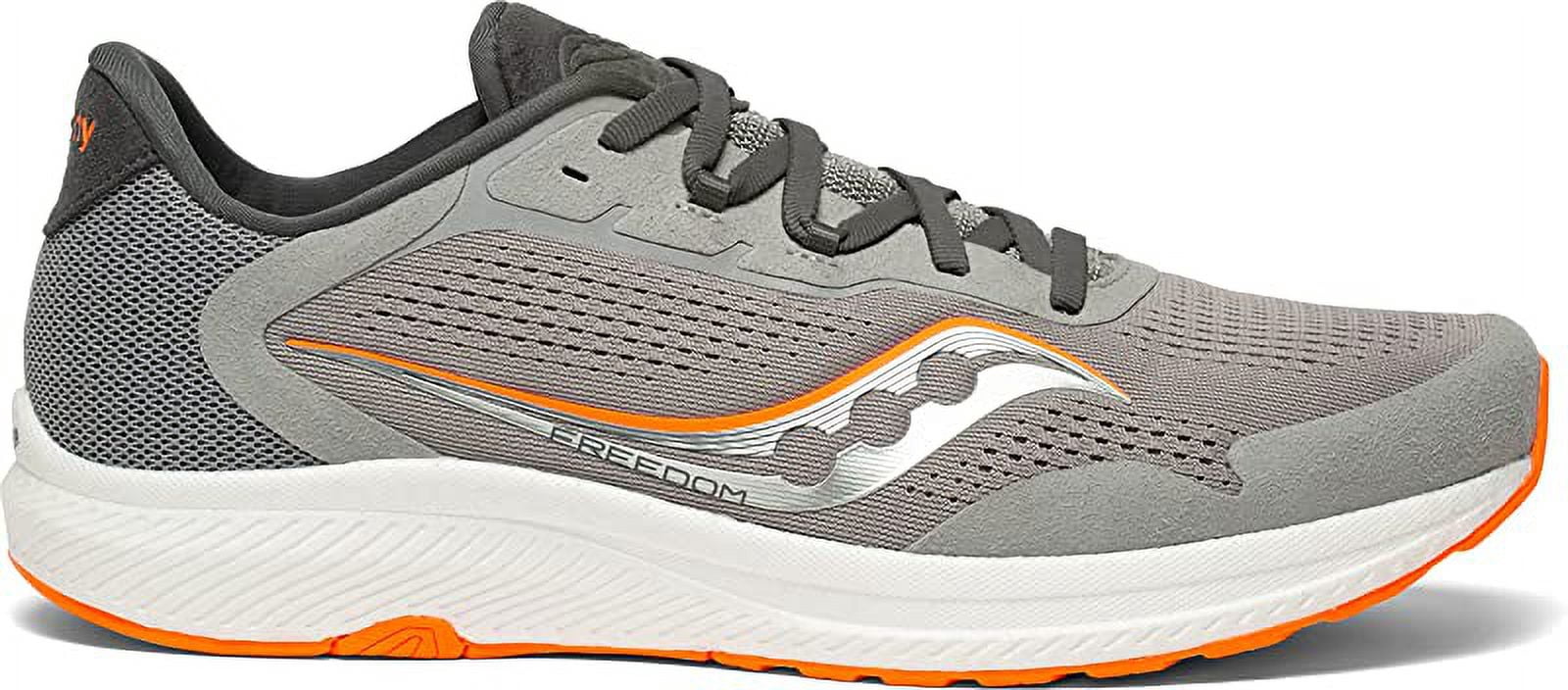 Saucony Freedom 4 Mens Shoes Sz 10 Running Athletic Alloy‎ Vizi Orange Sneakers Saucony Freedom 4 Mens Shoes Sz 10 Running | Mercari main image 2