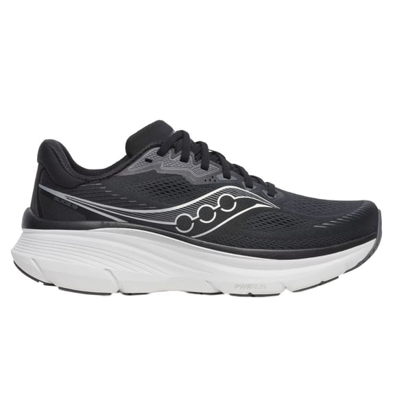 Saucony Men's Guide 19, Black | Silver, 10, Medium