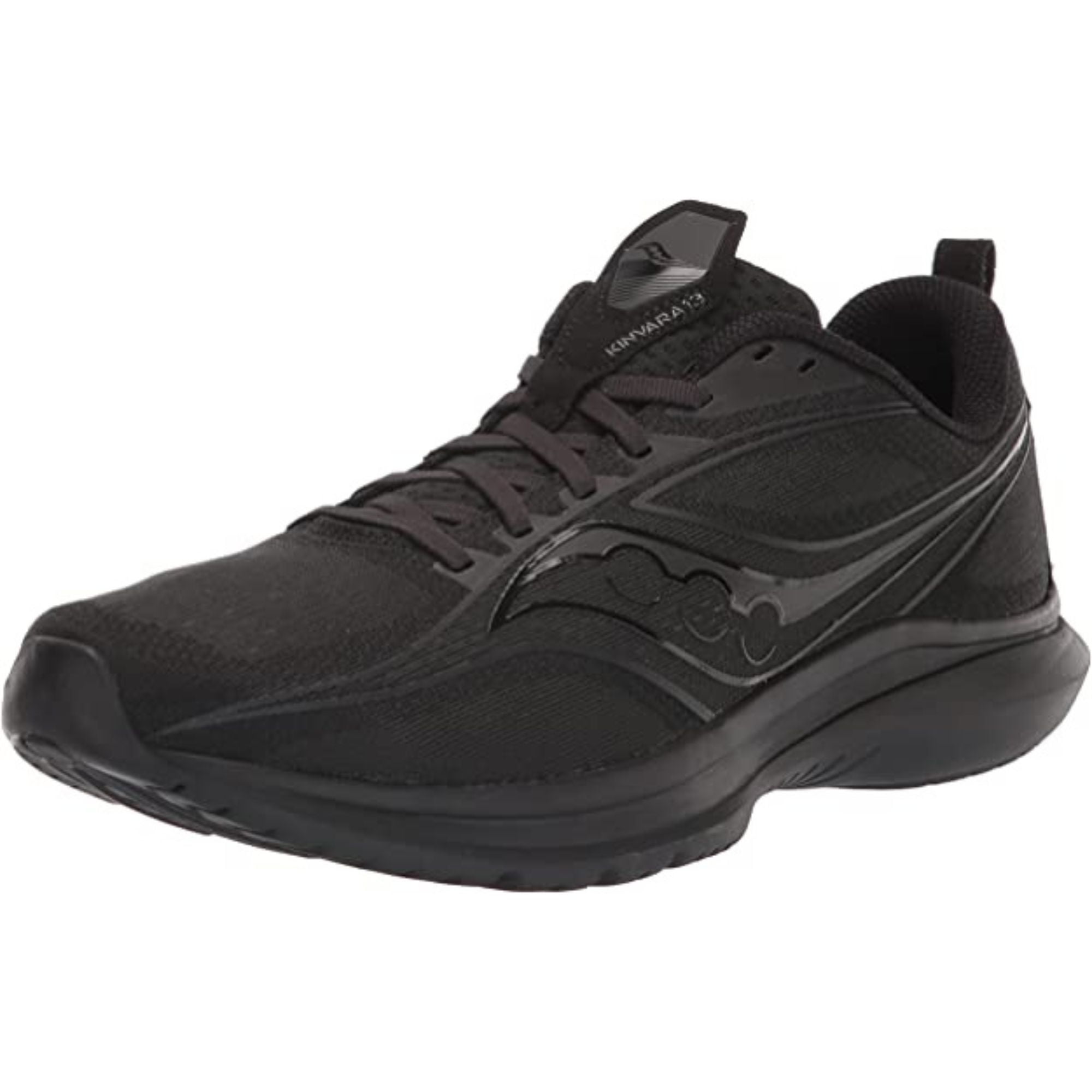 Saucony Men s Kinvara 13 Running Shoe Triple Black Size 10.5 Walmart