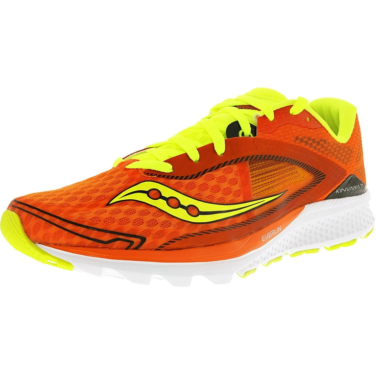 Saucony Men s Kinvara 7 Orange Citron Black Ankle High Running Shoe 11M Walmart