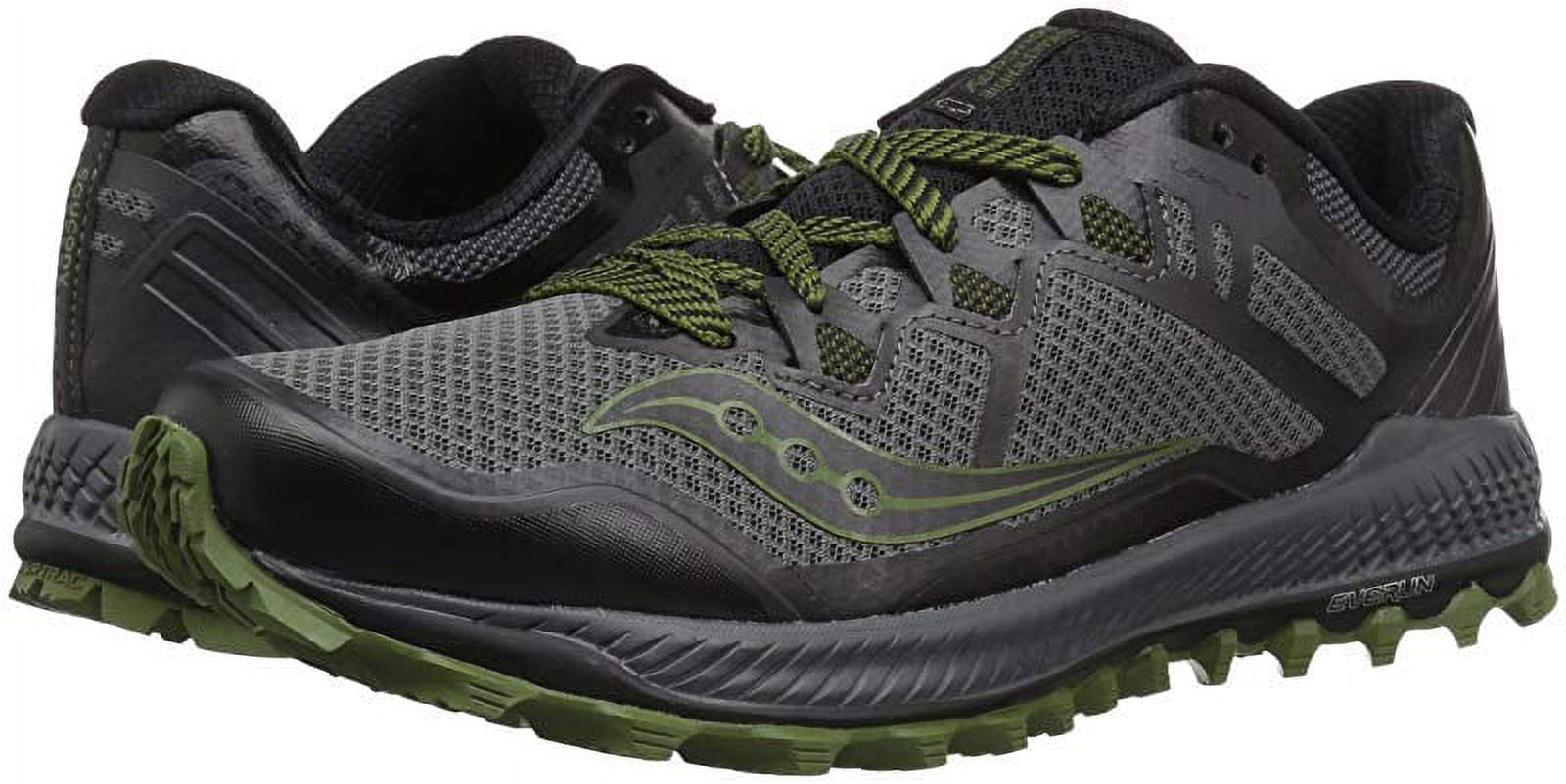 Saucony peregrine 8 clearance grey/black/green