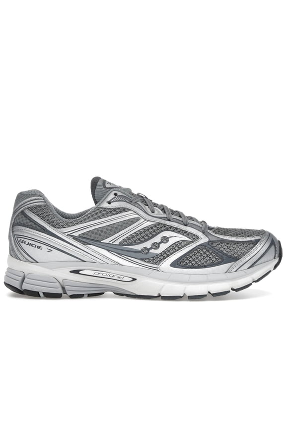 Men's ProGrid Guide 7 Grey Silver Shoes, from StockX