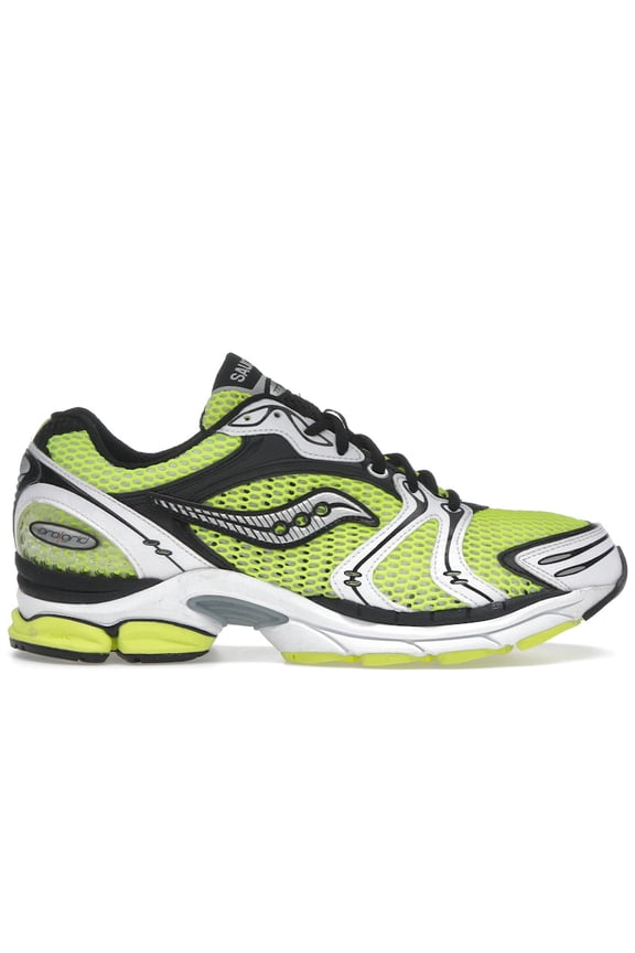 Men's ProGrid Triumph 4 Yellow Silver Shoes, from StockX