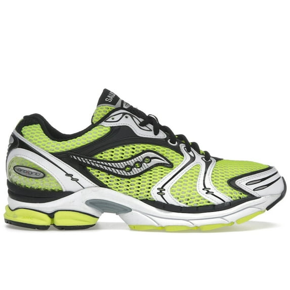 Saucony Men's ProGrid Triumph 4 Yellow Silver Shoes, from StockX