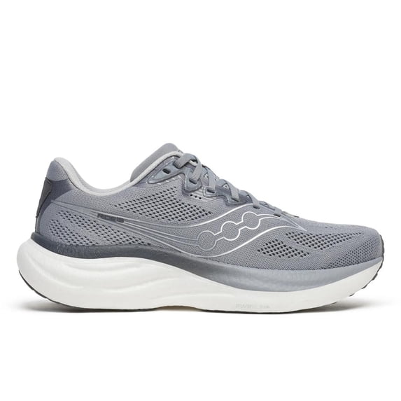 Saucony Men's RIDE 19, Flint | Shadow, 13, Medium