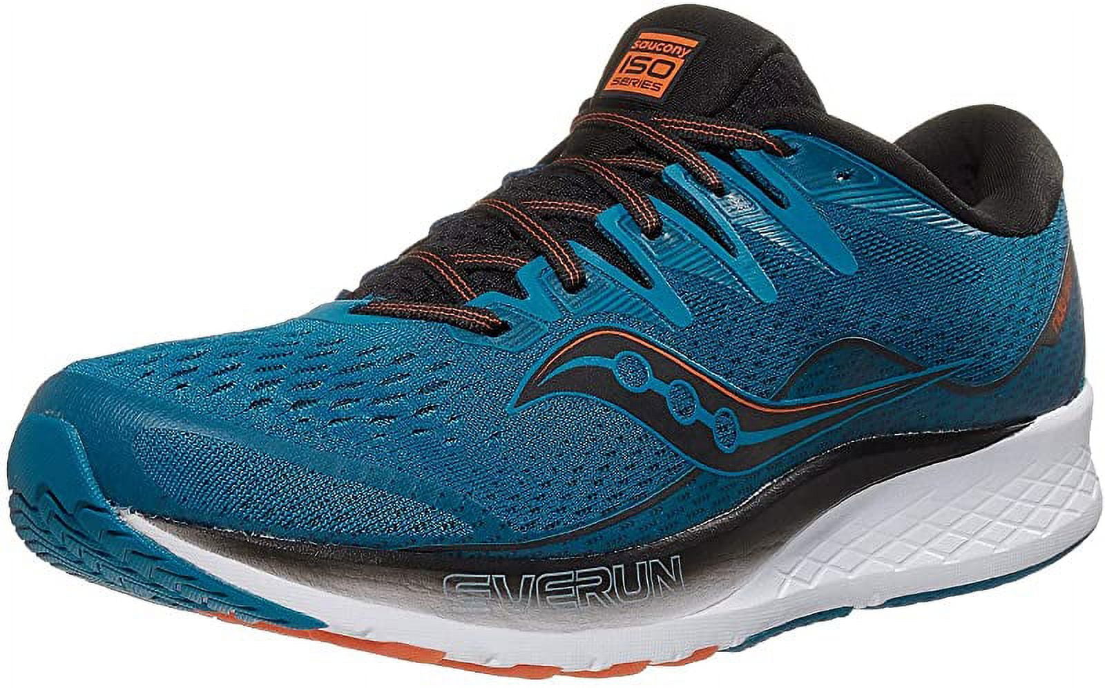Saucony Ride ISO Men's Running Shoe Black/Blue Mauritius Ubuy