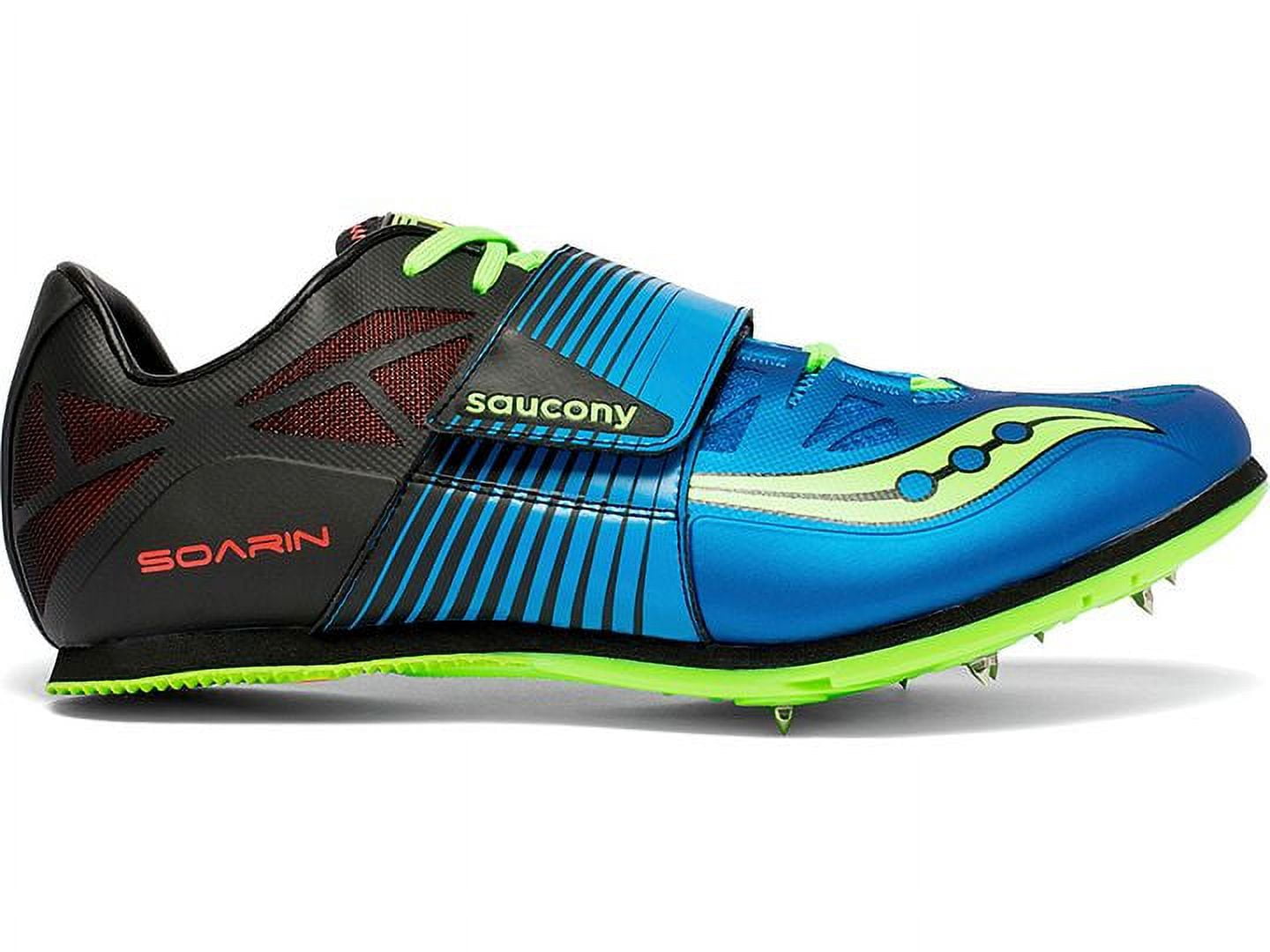 SAUCONY Men\'s Soarin J2 Track Shoes Blue /Slime color SAUCONY Men main image 4