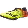 thumbnail image 1 of Saucony Men's Spitfire 5 Running Shoe, Citron/Black, 11 D(M) US, 1 of 4