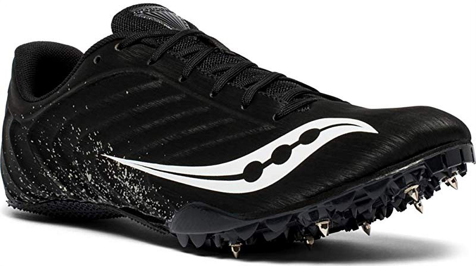Saucony Men's Spitfire 5 Track Spike, Black, 9 D(M) US