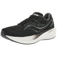 thumbnail image 1 of Saucony Men's Triumph 20 Running Shoe, Black/White, 9, 1 of 5
