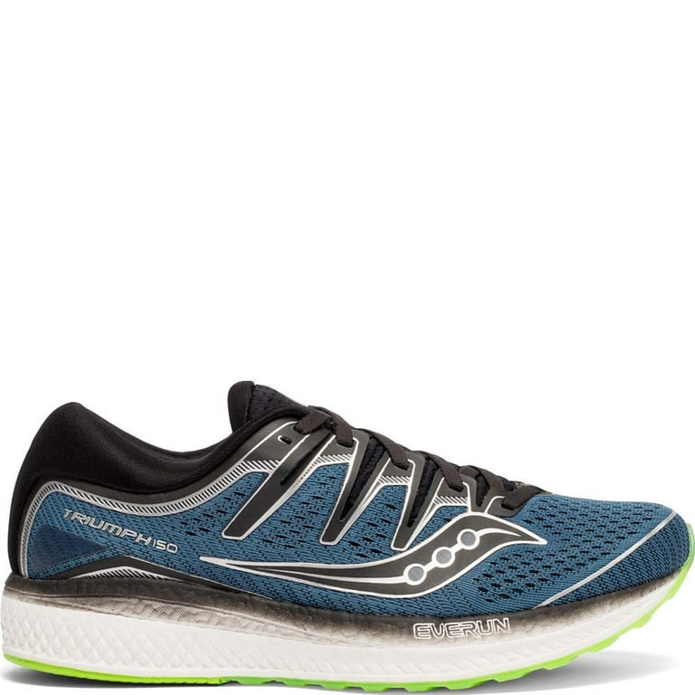 Saucony Men's Triumph ISO Steel/Black 12 D US Running Shoes
