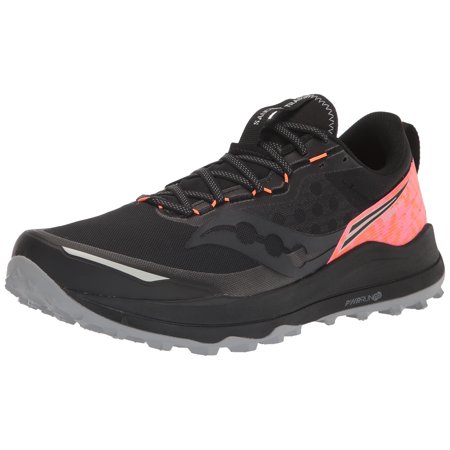 Saucony Men's Xodus Ultra 2 Sneaker, Black/VIZIORNGE, 10.5