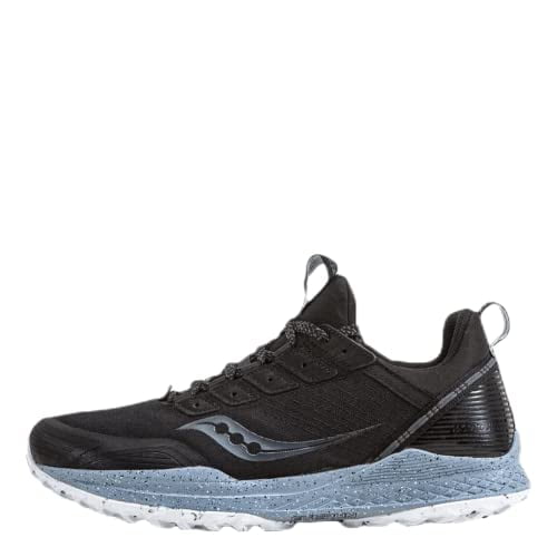 Saucony Mens Mad River TR Trail Running Shoe - Black - 10.5
