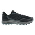 thumbnail image 1 of Saucony Mens Peregrine 12 Trail Running Shoe 8.5 Black/Charcoal, 1 of 4