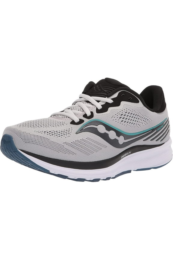 Mens Ride 14 Running Shoe 12.5 Fog/Black/Storm