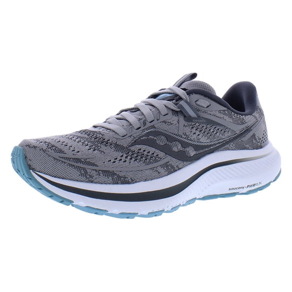Saucony Omni 21 Womens Shoes Size 6, Color: Alloy/Rainfall
