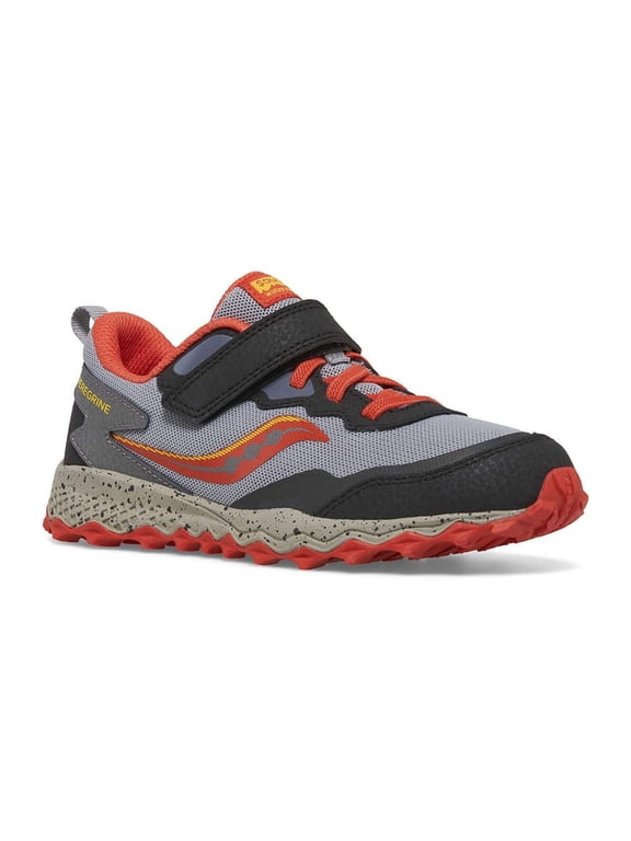 Peregrine KDZ A/C 58992K Kids 13.5 Gray Red Trail Running Shoes ZOGG59
