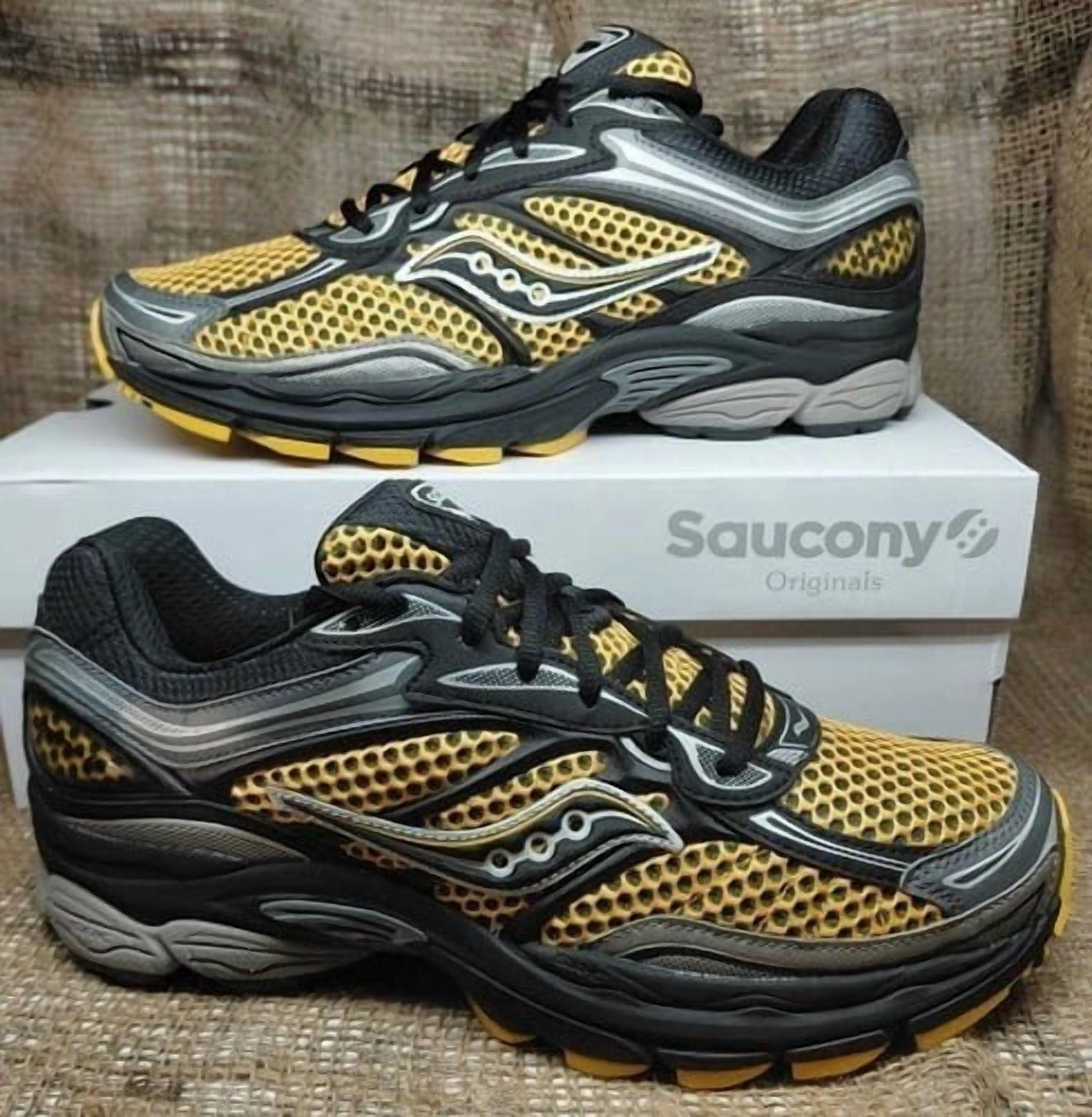 Saucony ProGrid Omni 9 Black Gold Size M11.5 / W13 - Walmart  display picture 3