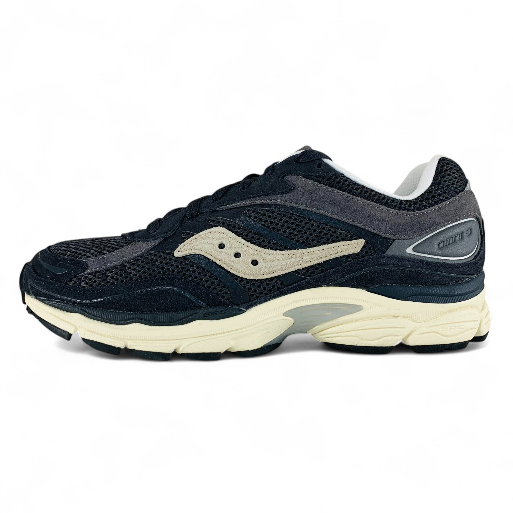 SAUCONY ProGrid Omni 9 Running Shoes Mens 8 Womens 9.5 Navy Gray‎ S70740-9 Saucony ProGrid Omni 9 Shoes | Dick main image 3