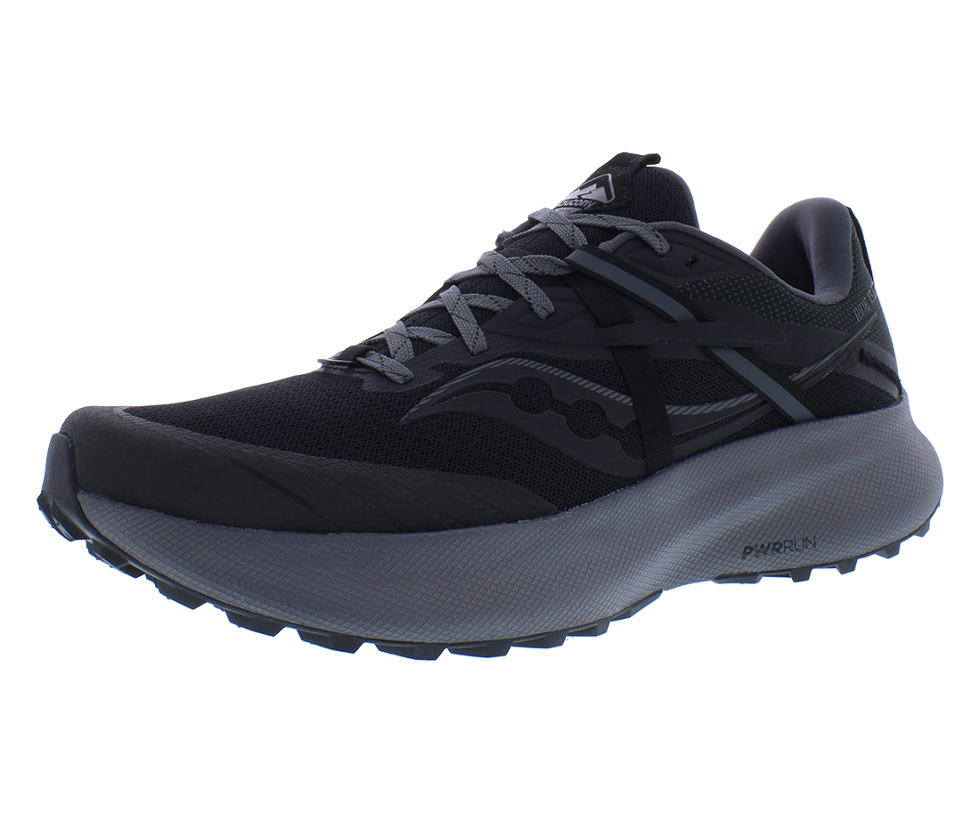 Saucony Ride 15 TR Mens Shoes Size 10.5 Color Black Charcoal