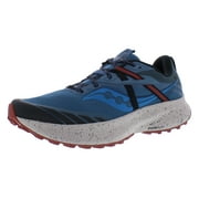 SAUCONY Ride 15 TR Mens Shoes Size 9, Color: Deep Sea/Lava