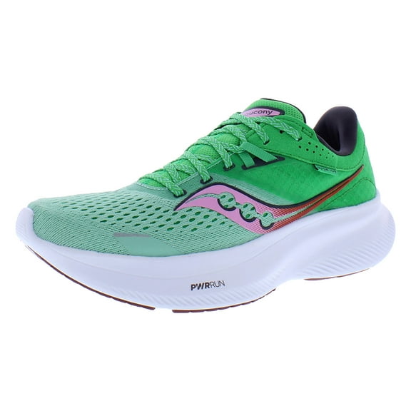 Saucony Ride 16 Womens Shoes Size 5, Color: Sprig/Peony